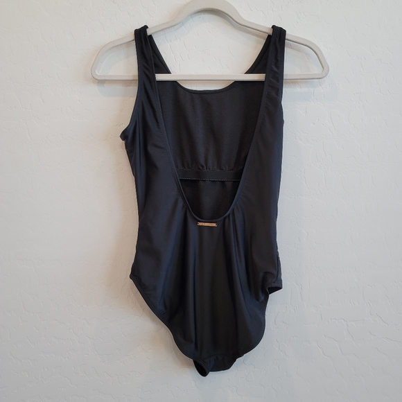 Juicy Couture Black One Piece Swimsuit Women's Size Small - Picture 11 of 12